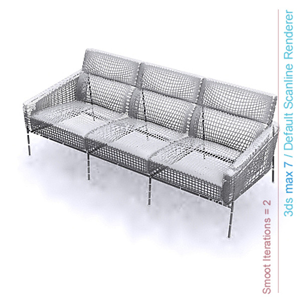 3ds design series 3 - series 3300 3 seater sofa by lajhar